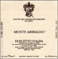 Tenute Cisa Asinari dei Marchesi di Gresy Monte Aribaldo Dolcetto d'Alba 2023 (750ml)
