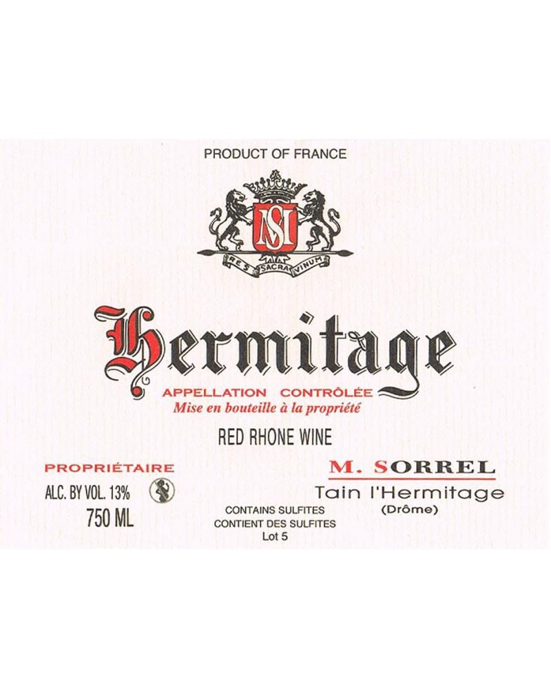 Marc Sorrel Hermitage 2023 (750ml) *