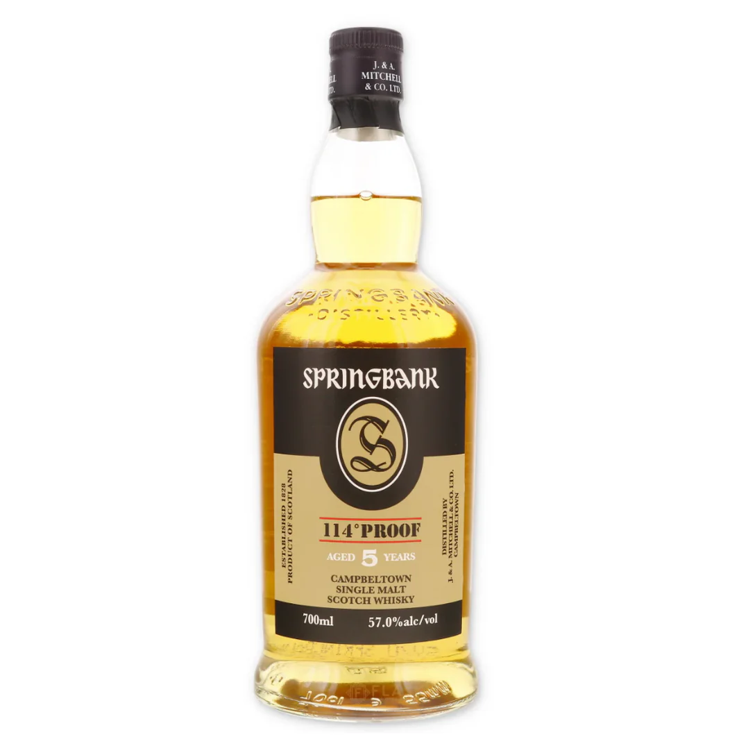 Springbank 114 Proof Aged 5 Years Campbeltown Single Malt Scotch Whisky (700ml)