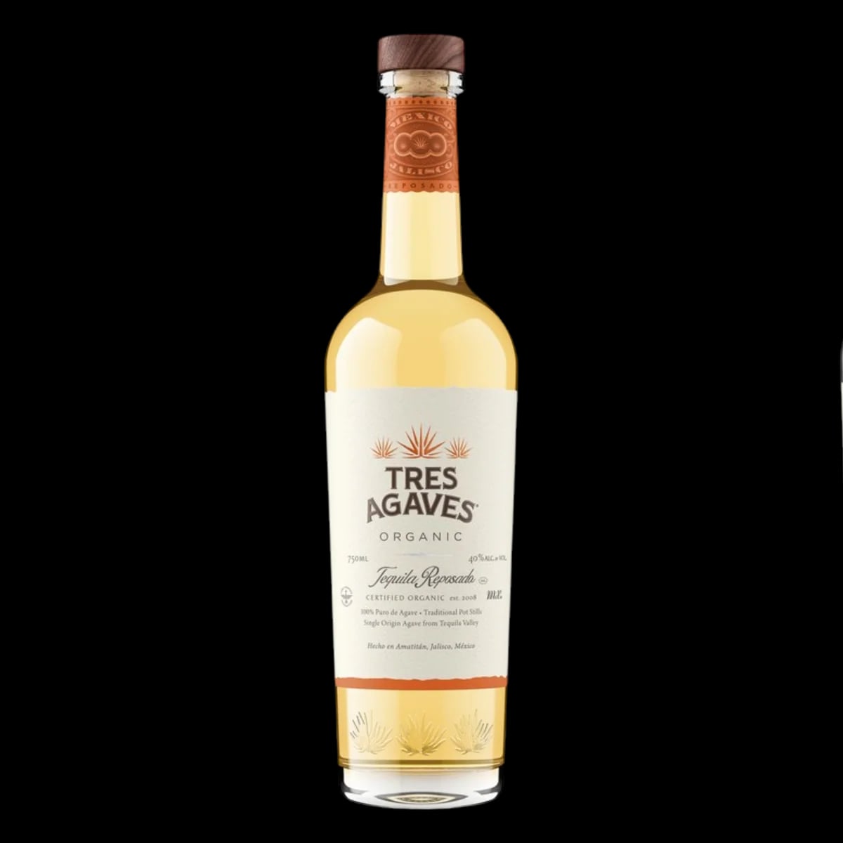 Tres Agaves Organic Tequila Reposado (375ml)