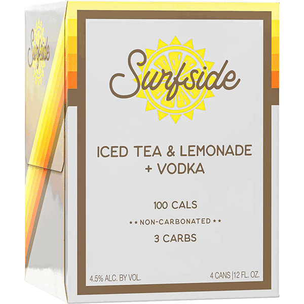 Surfside Iced Tea & Lemonade + Vodka (355ml/4pk)