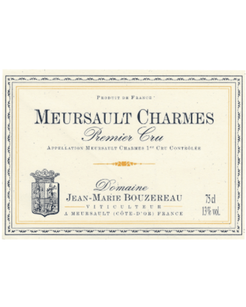 Domaine Jean-Marie Bouzereau Meursault 1er Cru "Charmes" 2023 (750ml) *