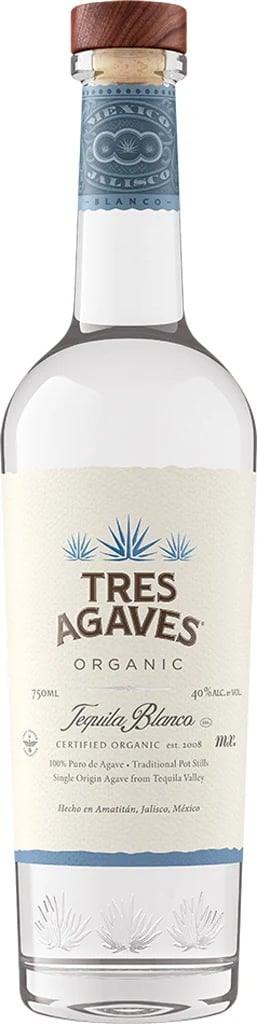 Tres Agaves Organic Tequila Blanco (375ml)