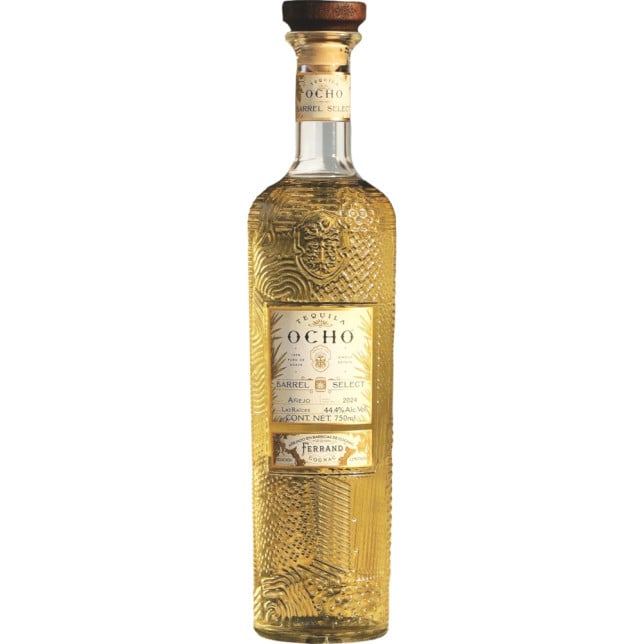 Tequila Ocho Barrel Select Anejo Ferrand Cask 750ml) (750ml)
